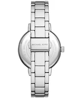 Michael Kors Women's Sofie Three-Hand Silver-Tone Stainless Steel Watch 36mm