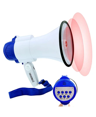 5 Core Megaphone Bullhorn Speaker 30W Mini Bull Horn Battery Power Cheer Megafono 800 Feet Range Loudspeaker 8R