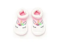 Komuello's Baby Girl First Walk Sock Shoes Unicorn