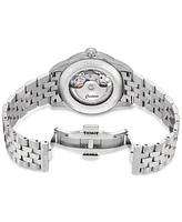 Certina Men's Swiss Automatic Ds-1 Skeleton Stainless Steel Bracelet Watch 40mm