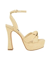 Nine West Women's Irna Tapered Heel Open Toe Dress Sandals