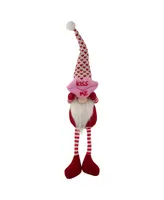 Northlight 23" Sitting Kiss Me Lips Valentine's Day Gnome