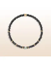 Earth Guardian - Hematite Evil Eye Bracelet