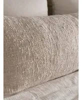 Cozy Cotton Beige Boucle 20x54 Body Pillow Cover