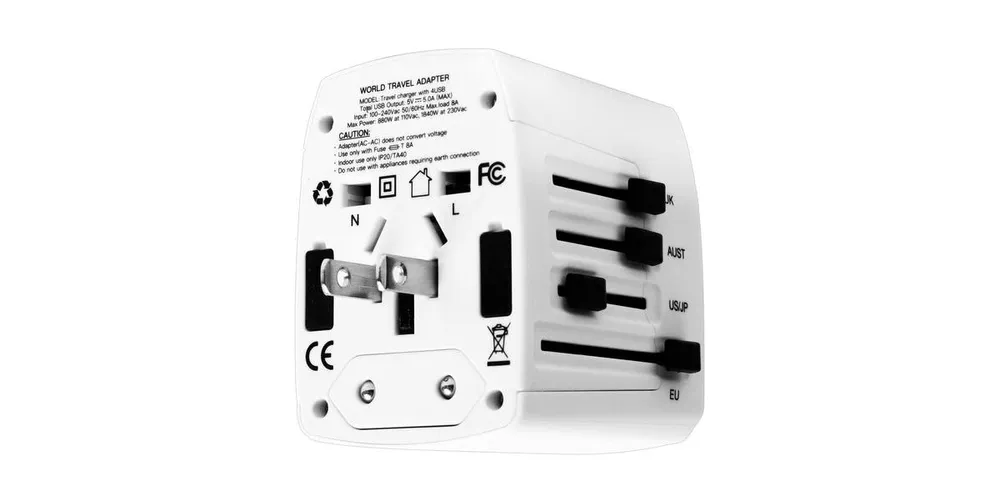 World Power AC Travel Adapter