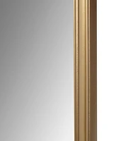 Madison Park Adelaide Gold-Tone Scalloped Wood Wall Mirror