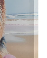 Madison Park Beach Dogs Yorkie Canvas Wall Art