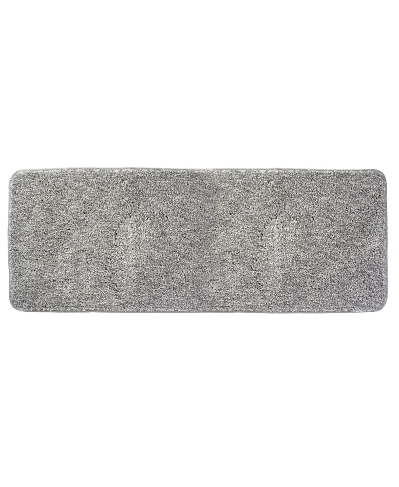 mDesign Non-Slip Microfiber Polyester Rug, 60" x 21"