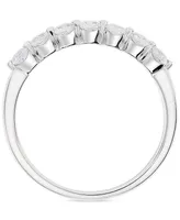 Diamond Seven Stone Band (1/2 ct. t.w.) in 14k White Gold