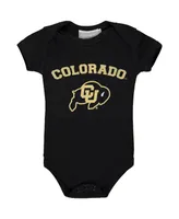 Infant Boys and Girls Black Colorado Buffaloes Arch & Logo Bodysuit