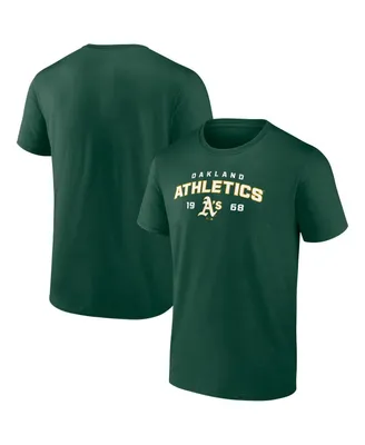 Men's Fanatics Green Oakland Athletics Rebel T-shirt