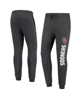 Men's Nike Anthracite Oklahoma Sooners Primary Logo Club Fleece Joggers