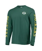 Men's Green Bay Packers '47 Brand Green Franklin Long Sleeve T-shirt