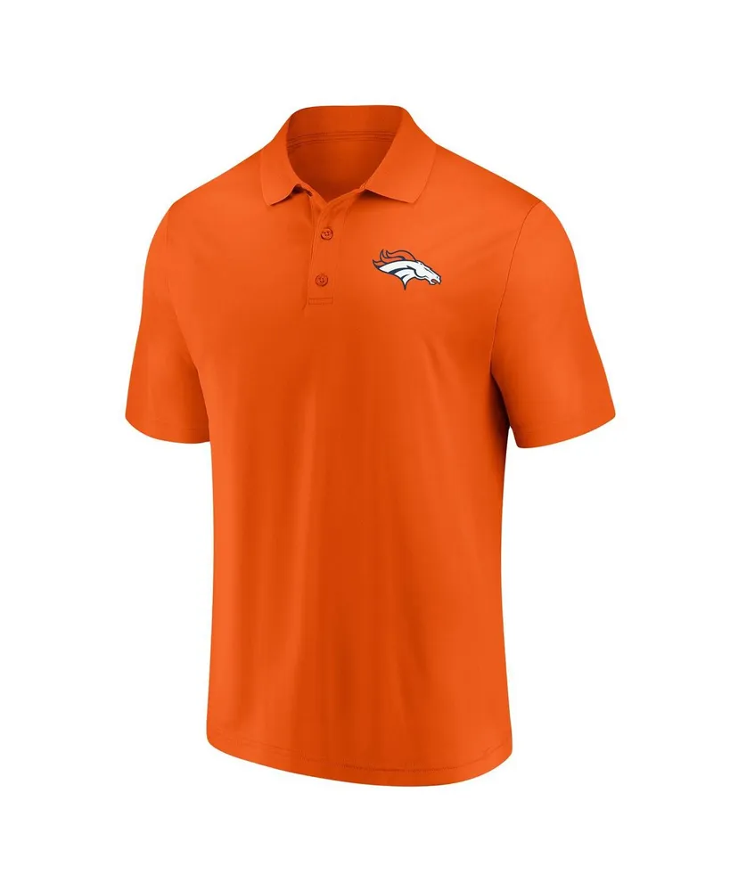 Men's Fanatics Orange Denver Broncos Component Polo Shirt