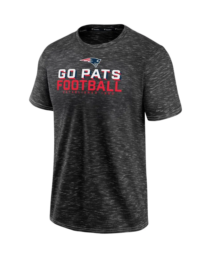 Men's Fanatics Charcoal New England Patriots Component T-shirt