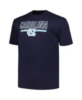 Men's Profile Navy North Carolina Tar Heels Big and Tall Team T-shirt