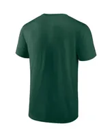 Men's Profile Green Miami Hurricanes Big and Tall Team T-shirt