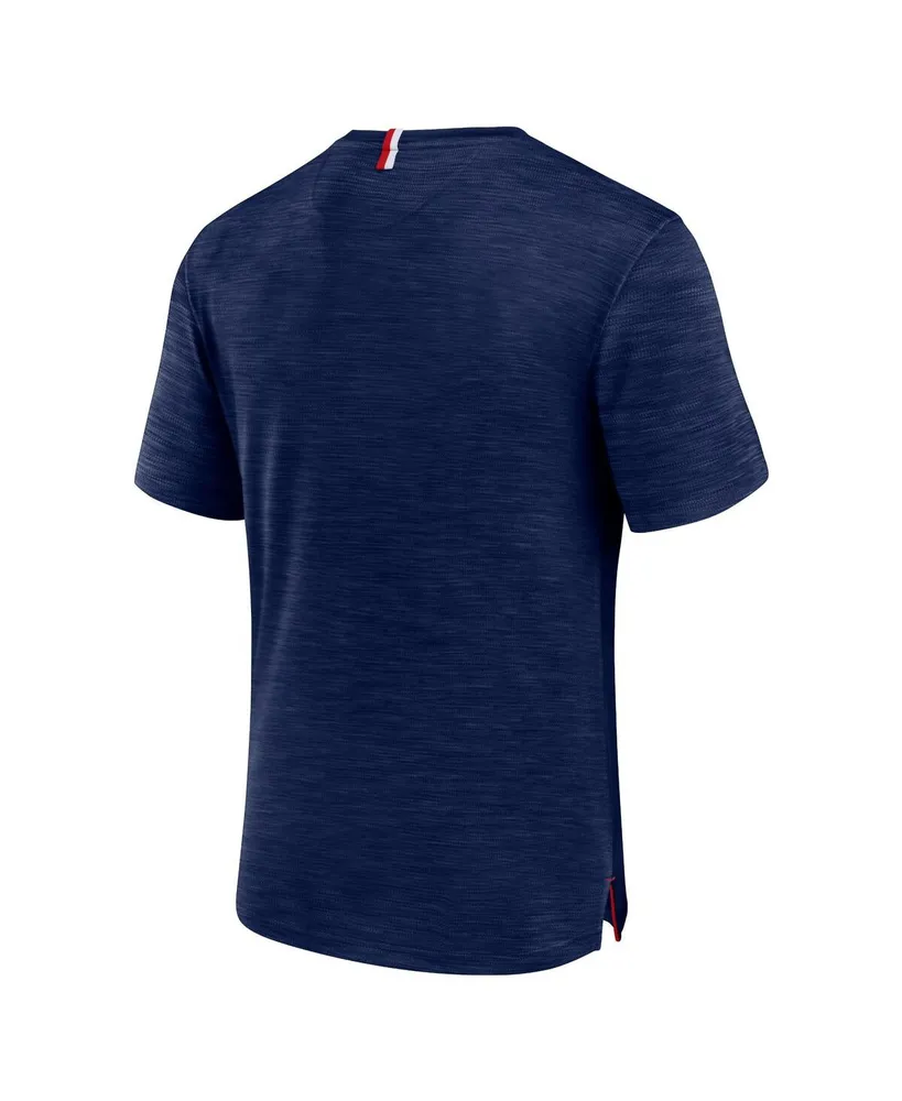 Men's Fanatics Navy New England Patriots Defender Evo T-shirt