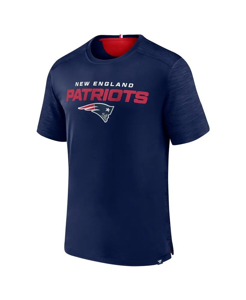 Men's Fanatics Navy New England Patriots Defender Evo T-shirt