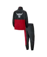 Men's Nike Black Chicago Bulls 2023/24 City Edition Courtside Starting Five Full-Zip Jacket and Pants Set