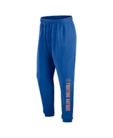 Men's Fanatics Royal Florida Gators Chop Block Fleece Sweatpants