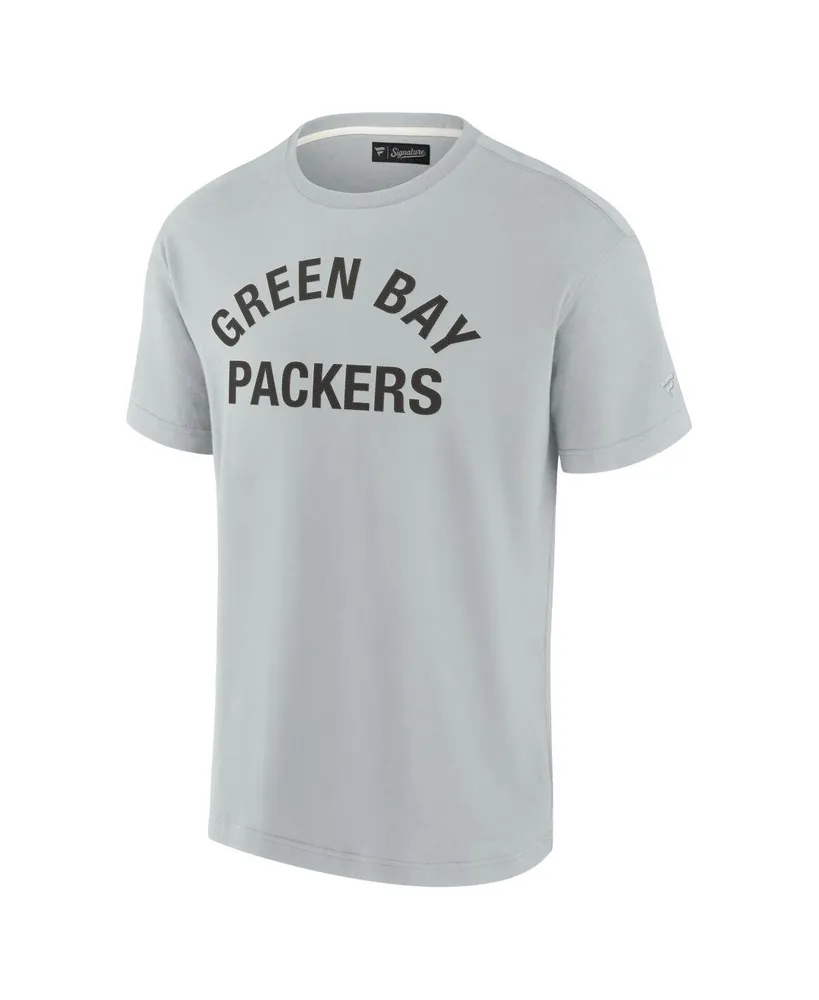 Men's and Women's Fanatics Signature Green Bay Packers Super Soft Short Sleeve T-shirt