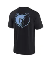 Men's and Women's Fanatics Signature Black Memphis Grizzlies Super Soft T-shirt