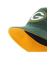 Men's '47 Brand Green Bay Packers Thick Cord Bucket Hat