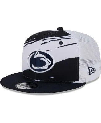 Men's New Era Navy Penn State Nittany Lions Tear Trucker 9FIFTY Snapback Hat