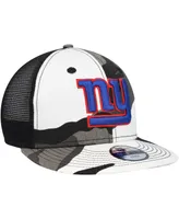 Youth Boys and Girls New Era Camo New York Giants Trucker 9FIFTY Snapback Hat