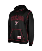 Men's New Era Black Chicago Bulls 2023/24 City Edition Satin Stitch Elite Pack Pullover Hoodie