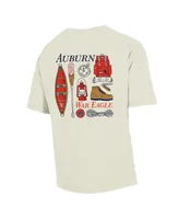 Men's Comfortwash Cream Auburn Tigers Camping Trip T-shirt