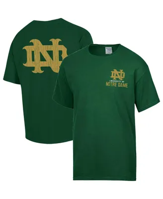 Men's Comfortwash Distressed Notre Dame Fighting Irish Vintage-Like Logo T-shirt