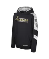 Big Boys Colosseum Black Colorado Buffaloes Oht Military-Inspired Appreciation Cyclone Digital Camo Pullover Hoodie