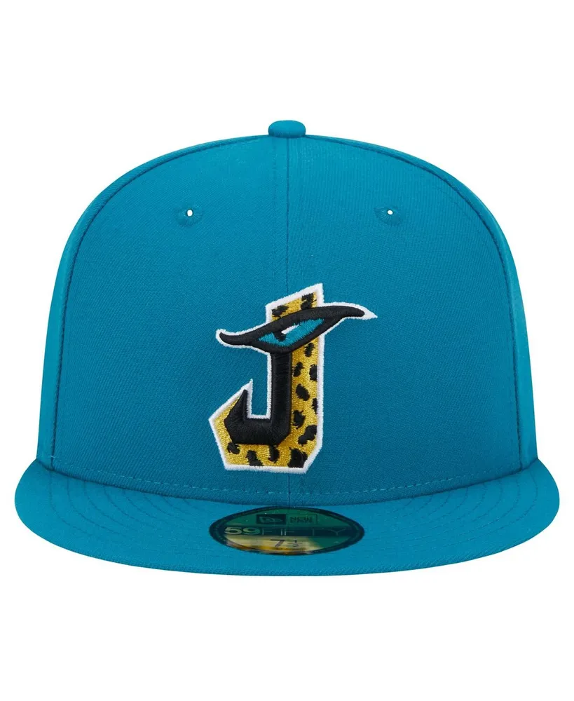 Men's New Era Teal Jacksonville Jaguars City Originals 59FIFTY Fitted Hat