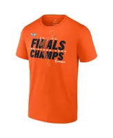 Men's and Women's Fanatics Orange Las Vegas Aces 2023 Wnba Finals Champions Signature T-shirt