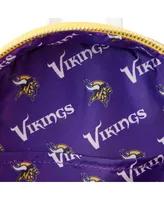 Men's and Women's Loungefly Minnesota Vikings Sequin Mini Backpack