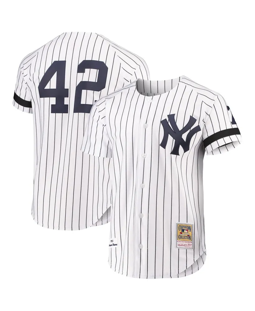 Men's Mariano Rivera Mitchell & Ness White New York Yankees Authentic Jersey