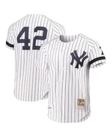 Men's Mariano Rivera Mitchell & Ness White New York Yankees Authentic Jersey