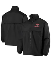 Men's Dunbrooke Black Tampa Bay Buccaneers Triumph Fleece Full-Zip Jacket