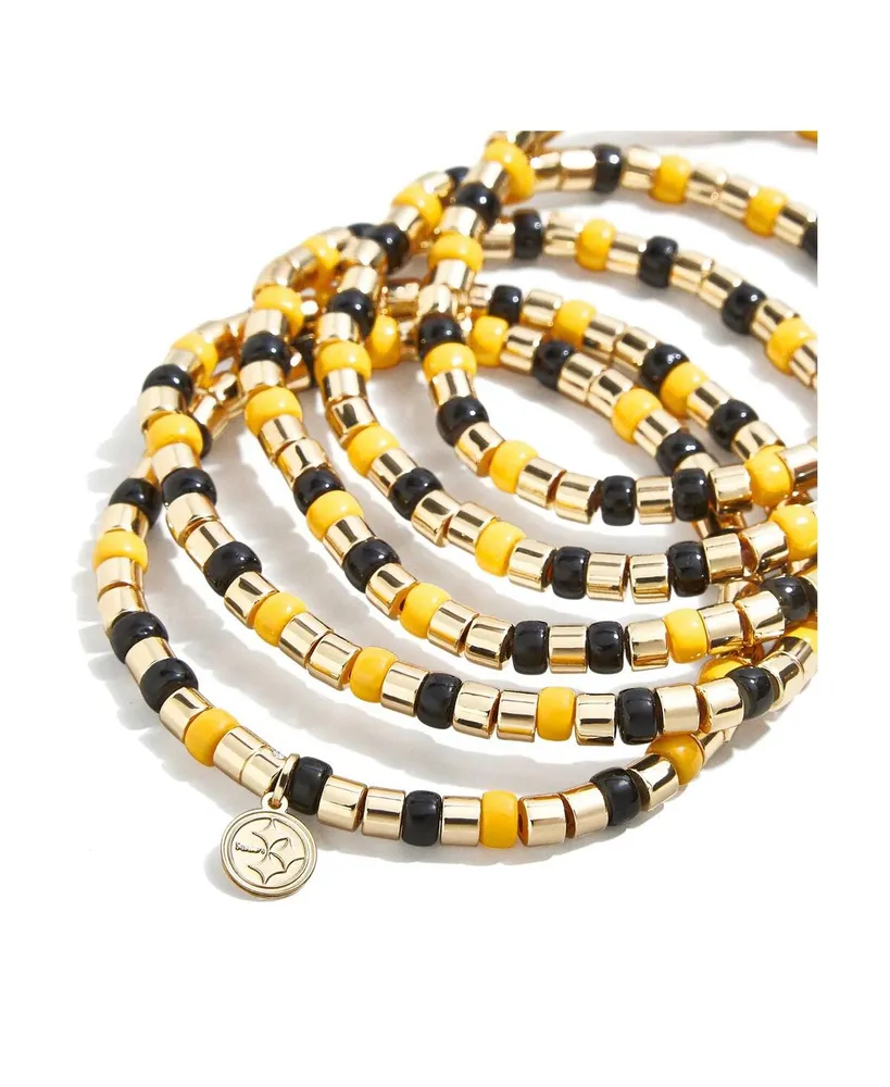 Women's Baublebar Pittsburgh Steelers Stack Bracelet