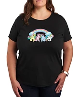 Hybrid Apparel Trendy Plus Size My Little Pony Graphic T-shirt