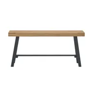 Bench 43.3" Solid Wood Teak