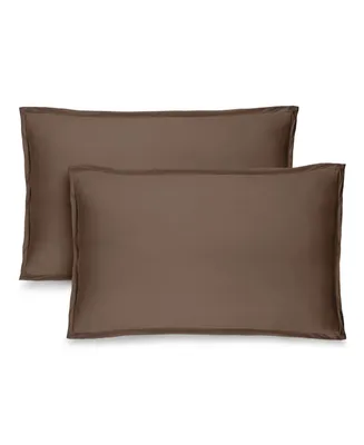 Bare Home Ultra-Soft Double Brushed Pillow Sham Set King