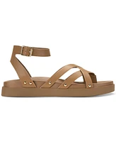 Sun + Stone Women's Finchh Strappy Footbed Sandals, Created for Macy's