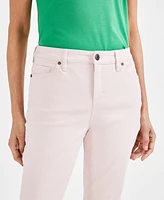 Style & Co Petite Mid-Rise Curvy Skinny Jeans, Created for Macy's