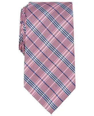 B by Brooks Brothers Men's Cole Plaid Silk Tie