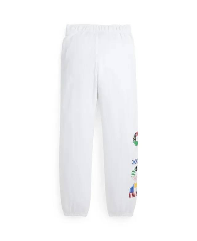 Polo Ralph Lauren Big Girls Terry Wide-Leg Sweatpants