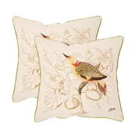 Safavieh Esty 18" x 18" Pillow (Set of 2)