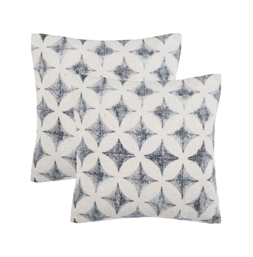 Safavieh Kalen 18" x 18" Pillow (Set of 2)